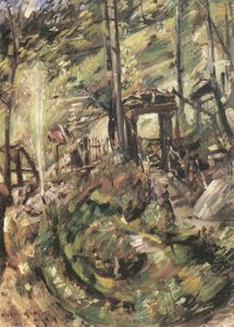 Walchensee, Springbrunnen af Lovis Corinth